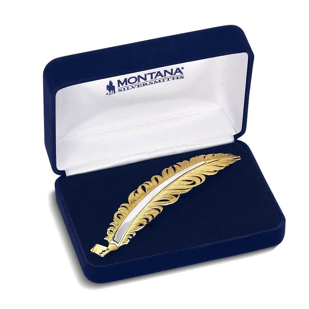 TLAXCALA MONTANA HAT FEATHER ORO