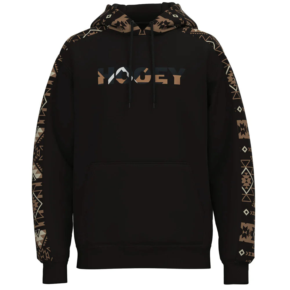 HOOEY® MENS CANYON SHITAKE BLACK HOODY HH1330BKAZ