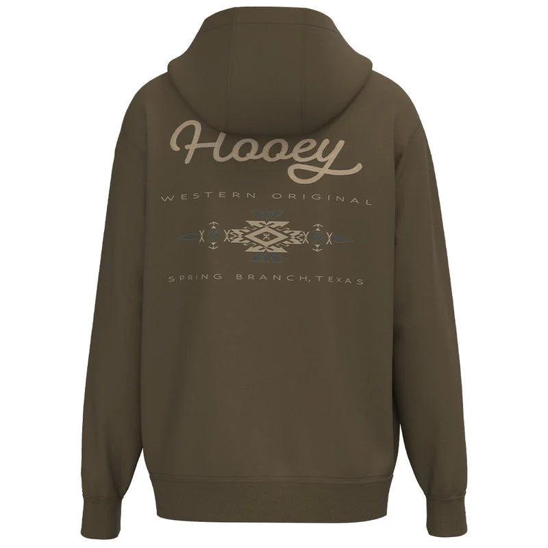HOOEY® MENS PEYOTE SHITAKE BROWN HOODY HH1378BR