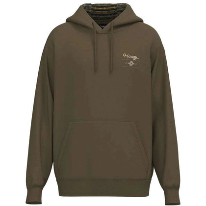 HOOEY® MENS PEYOTE SHITAKE BROWN HOODY HH1378BR