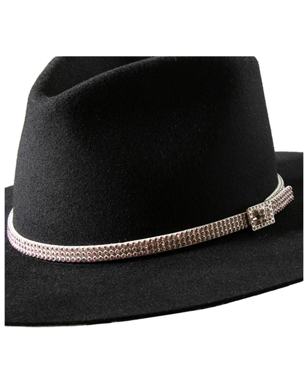 3D BELTS WOMEN'S EMBELLISHED BUCKLE HAT BAND DH86030