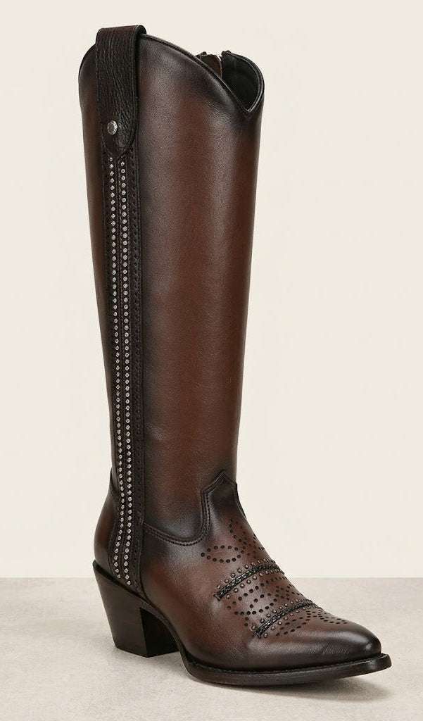 WOMEN’S CUADRA TALL BOOT RES CRUST CASTANO CHOCOLATE CC278 Laherradurawwnc.com