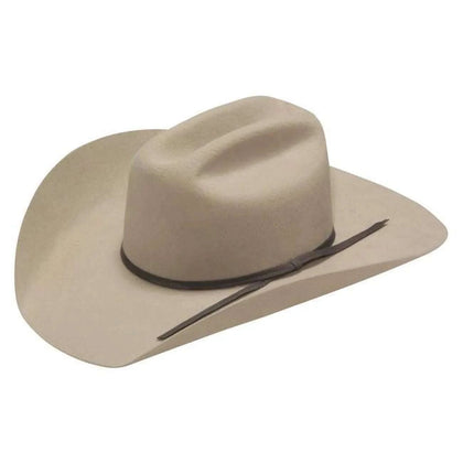 DARK GREY KIDS TWISTER FELT HAT 2.3
