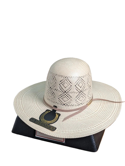 SOMBRERO DE PAJA HERRADURA 300x NEW JERSEY BICOLOR CORONA ABIERTA