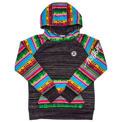 HOOEY GIRLS SALADO YOUTH BLACK SPACE DYE-HH1198BKSP