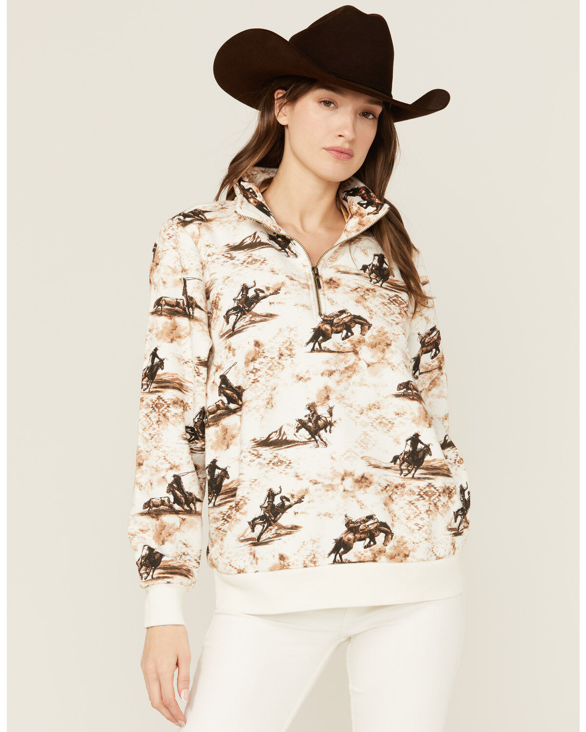 WRANGLER WOMENS CREAM-112356697