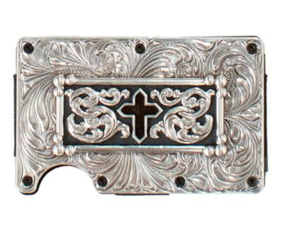 3D MENS SILVER UTILITY WALLET-D250008965