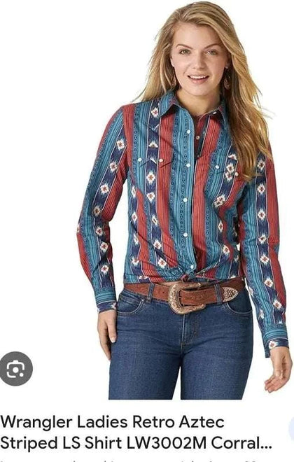WRANGLER MUJER MULTICOLOR AZTECA- LW3002M
