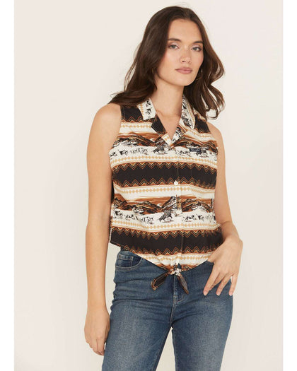 WRANGLER MUJER NEGRO Estampado caballo -112364364