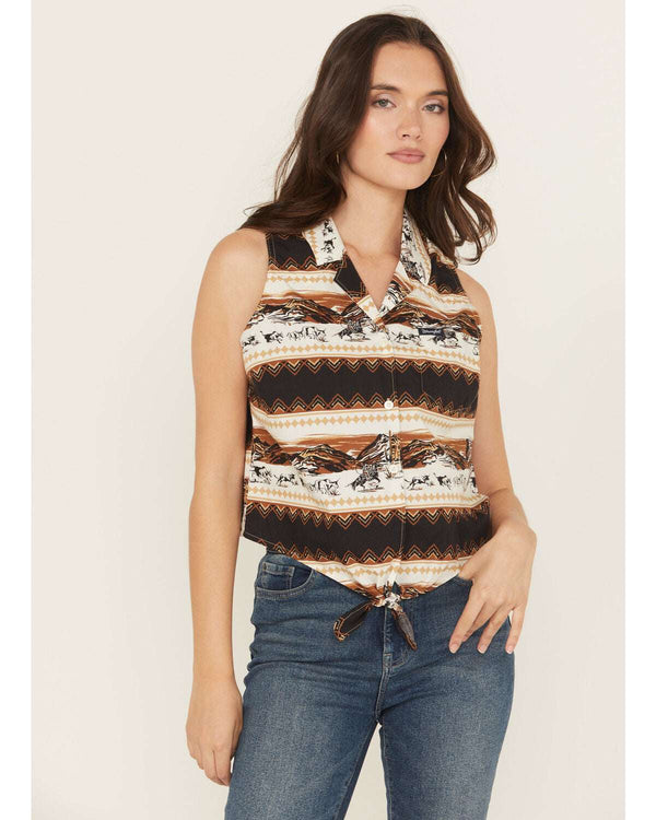 WRANGLER MUJER NEGRO Estampado caballo -112364364
