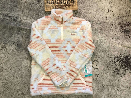 HOOEY LADIES TELLURIDE WINDCHIME FLEECE PULLOVER HFP026CRAZ