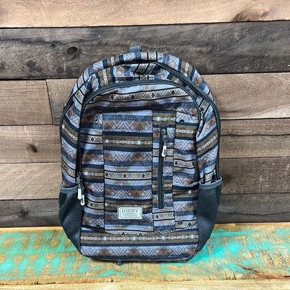 MOCHILA HOOEY ROCKSTAR RAYAS GRIS/MARRÓN CLARO - BP052GYTN