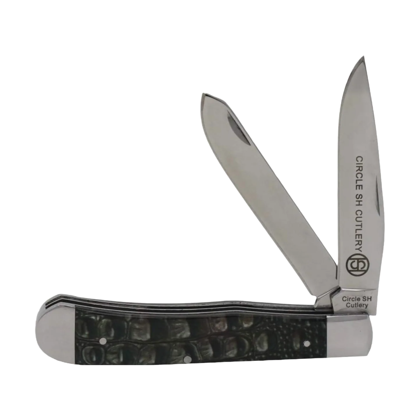 CIRCLE SH CUTLERY GATOR PRINT KNIFE