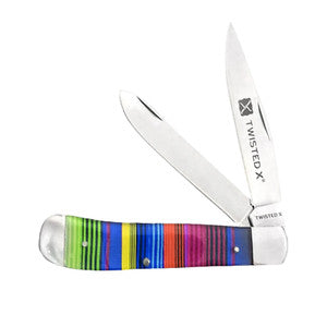 TWISTED X MULTICOLOR KNIFE