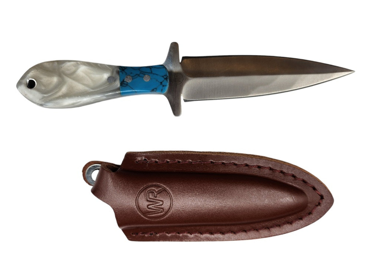 WHISKEY RANCH WHITE MARBLE KNIFE