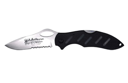 CUCHILLO TEXTURIZADO JUSTIN NEGRO