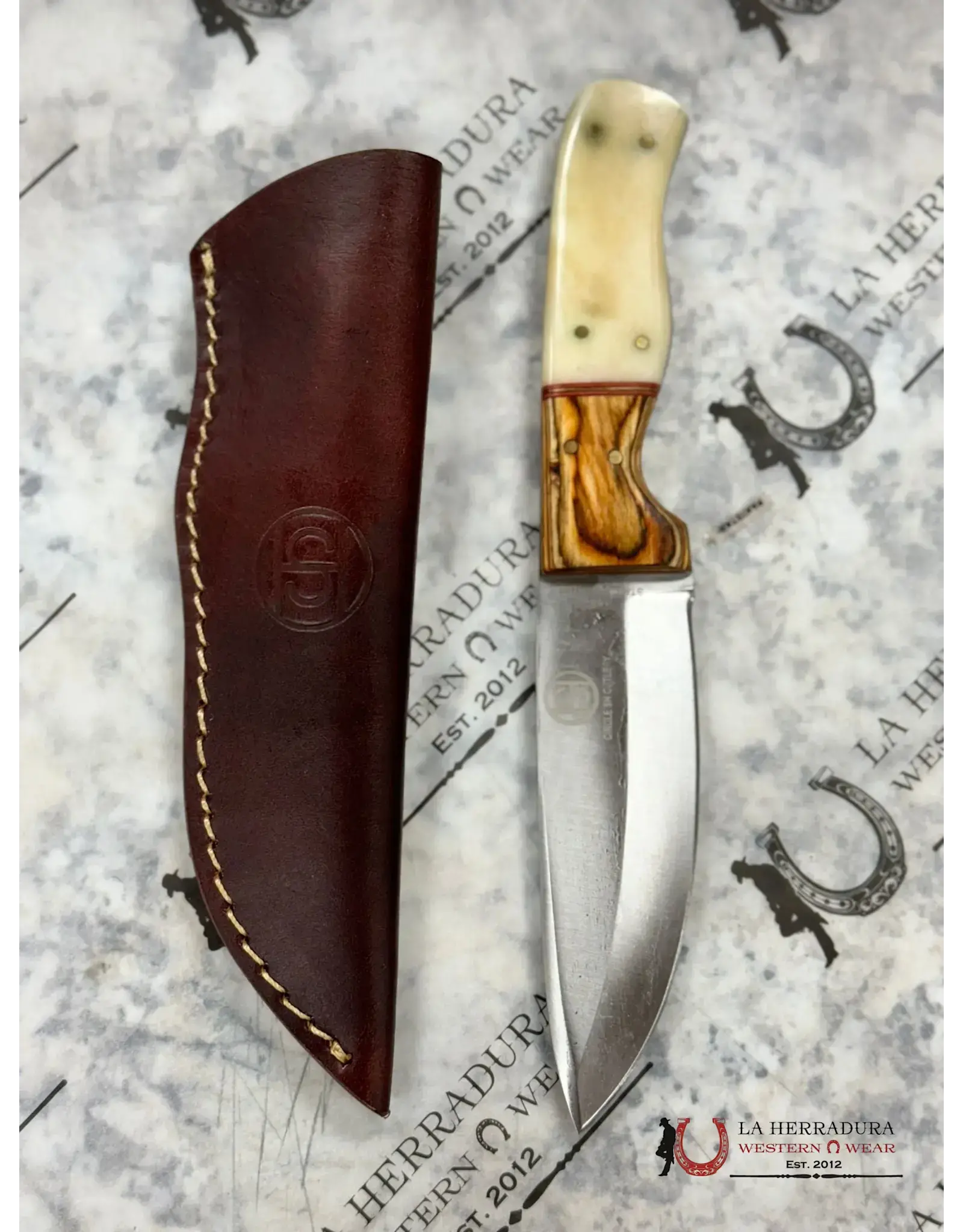 CIRCLE SH CUTLERY BONE HANDLE KNIFE