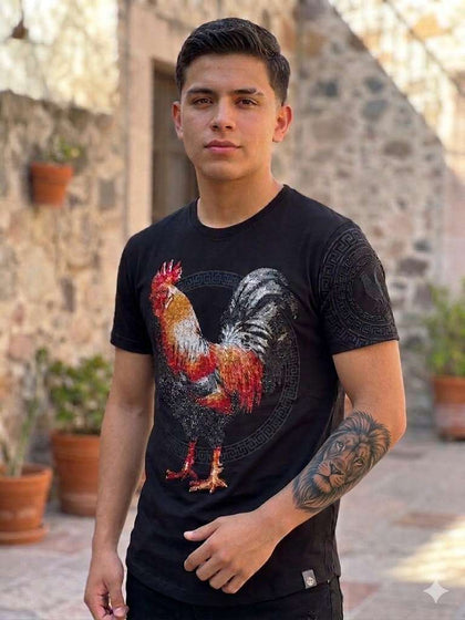 CAMISETA CAVIAR DREMES BLACK ROOSTER - CD94662