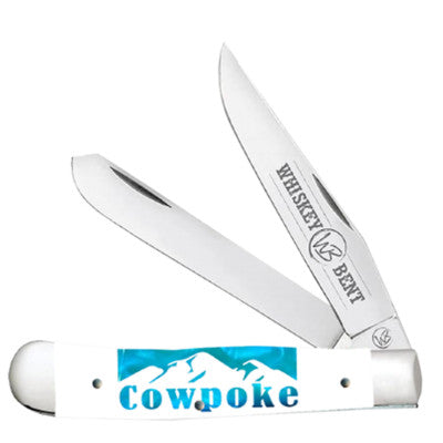 WHISKEY BENT BLUE COWPOKE KNIFE