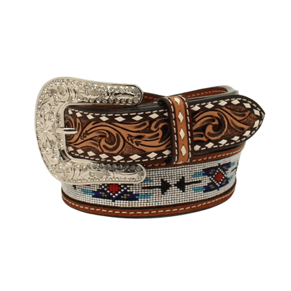 ANGEL RANCH BLACK BELT WITH RHINESTONES BUCKLE D140002502
