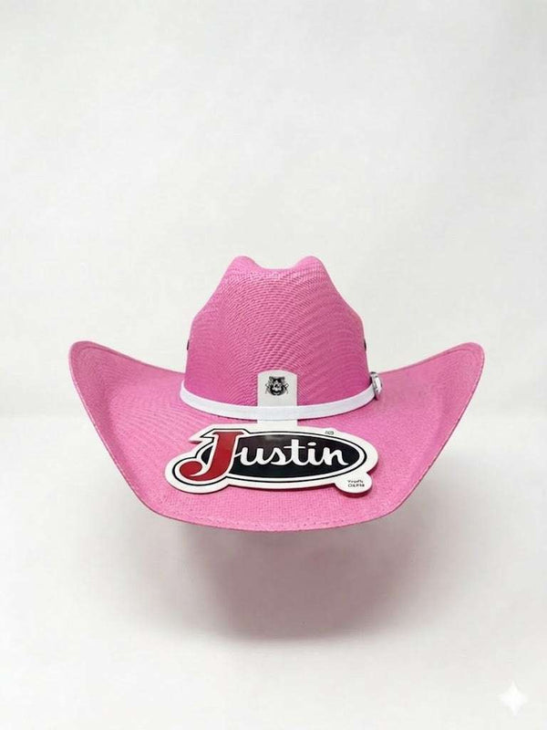 SOMBRERO DE PAJA JUSTIN PINK KID JUS11562