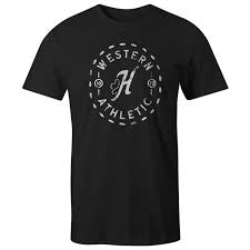 “SPUR” BLACK CREW NECK HOOEY MENS TSHIRT- HT1526BK