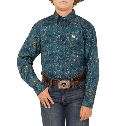 CINCH BOYS GEOMETRIC BLU ESTILO MTW7060370