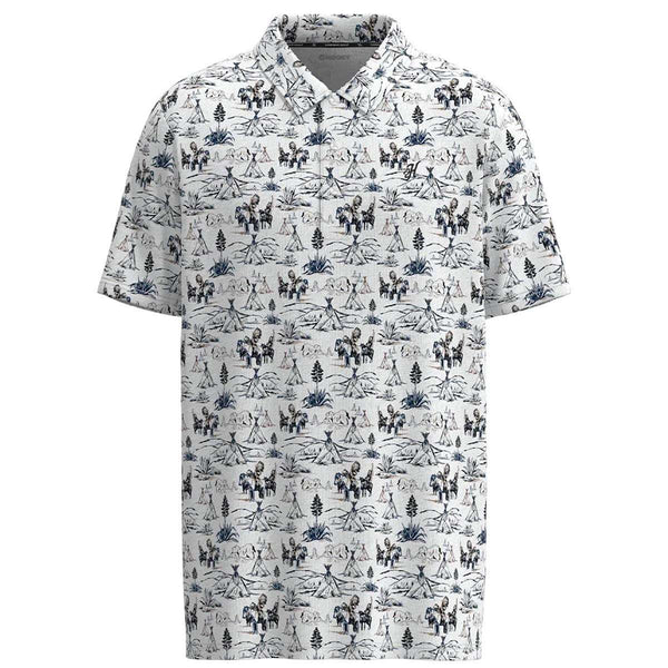 HOOEY HOMBRE THE WEEKENDER POLO HOOEY GRIS CLARO HP024LTGY