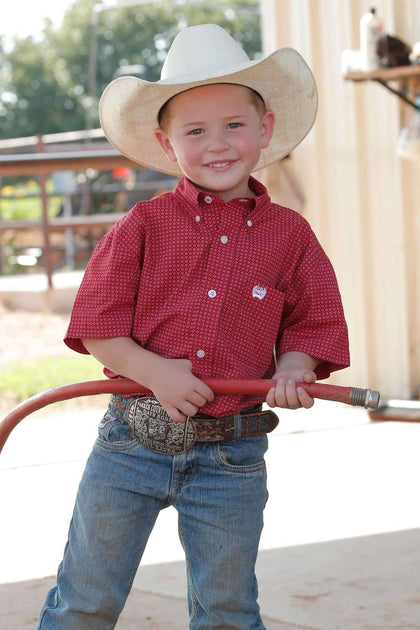 CINCH BOYS GEOMÉTRICO ESTILO ROJO MTW7140032