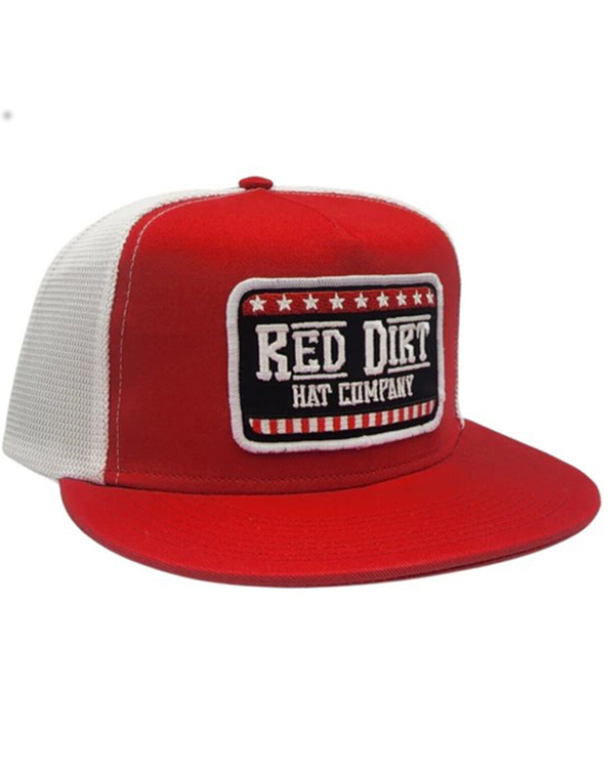 RED DIRT HAT MEN'S STARS AND STRIPES BALL CAP