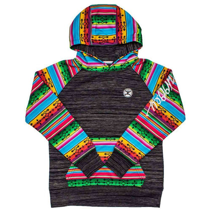Hooey Women’s  “Salado” Black Space Dye Hoody HH1198BKSP