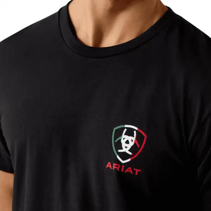Ariat Tres Herraduras T-Shirt Black- 10054357