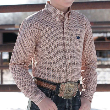 CINCH BOYS GEOMÉTRICO ROSA ESTILO MTW7060279