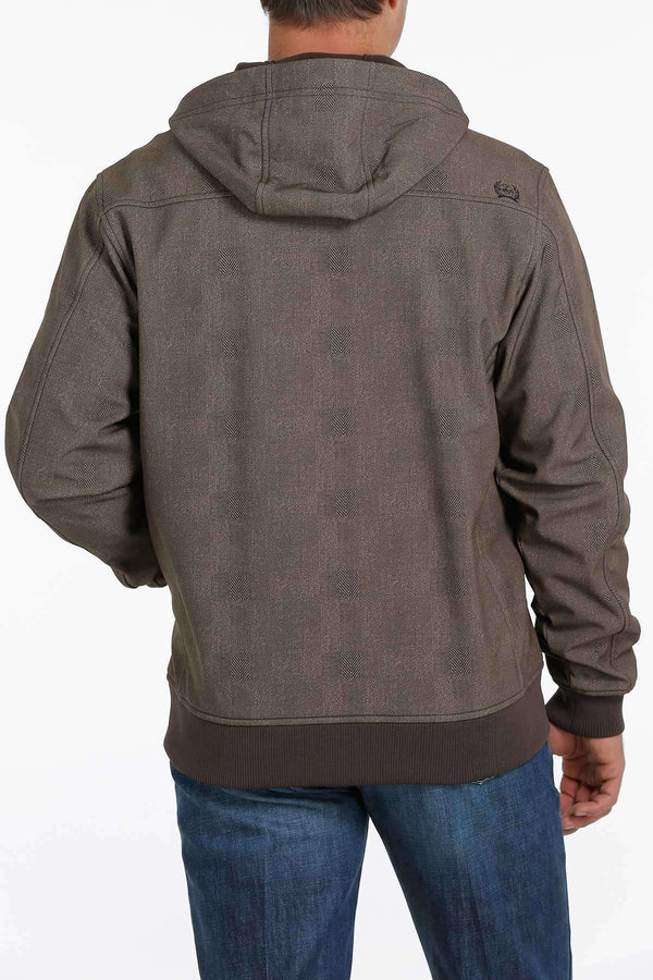 CHAQUETA BONDED CINCH PARA HOMBRE - MARRÓN MWJ1525002