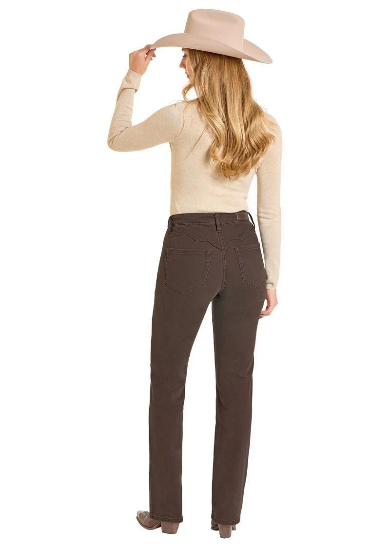 ROCK&ROLL WOMENS MODEST BOOT HIGH RISE MAHOGANY- BW1HD07196