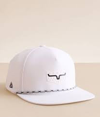 KIMES RANCH ANTHM. WHT TRUCKER HAT - 9149