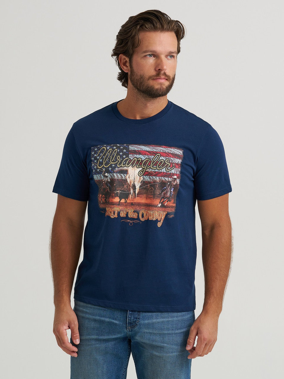 MENS WRANGLER “Spirit of the Cowboy” T-SHIRT 112375764