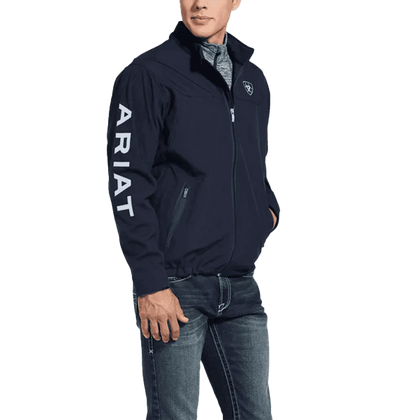 ARIAT CHAQUETA NEW TEAM SOFTSHELL MARCA JKT AZUL MARINO-10032687