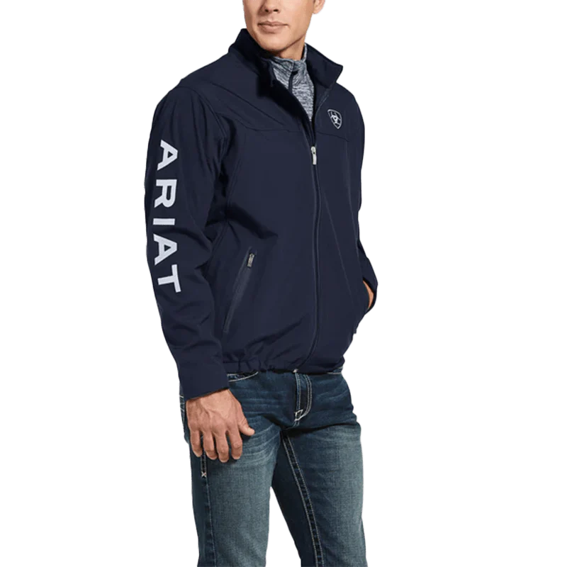 ARIAT JACKET NEW TEAM SOFTSHELL BRAND JKT NAVY-10032687