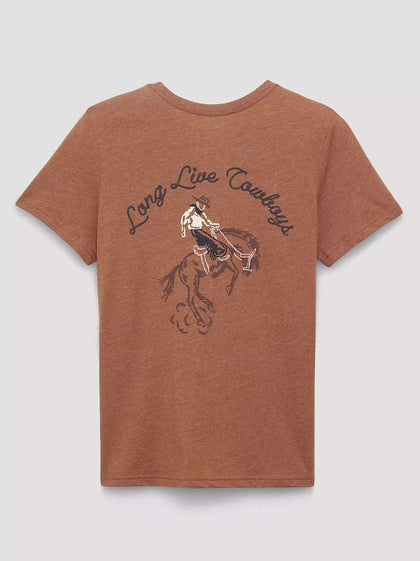 WRANGLER WOMEN BUCKING BACK REGULAR FIT T-SHIRT 112375852