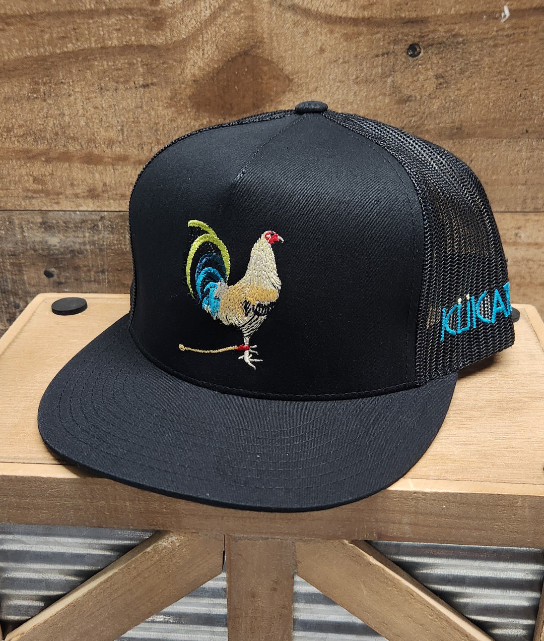 KLIKAPS ROOSTER BLACK CAP