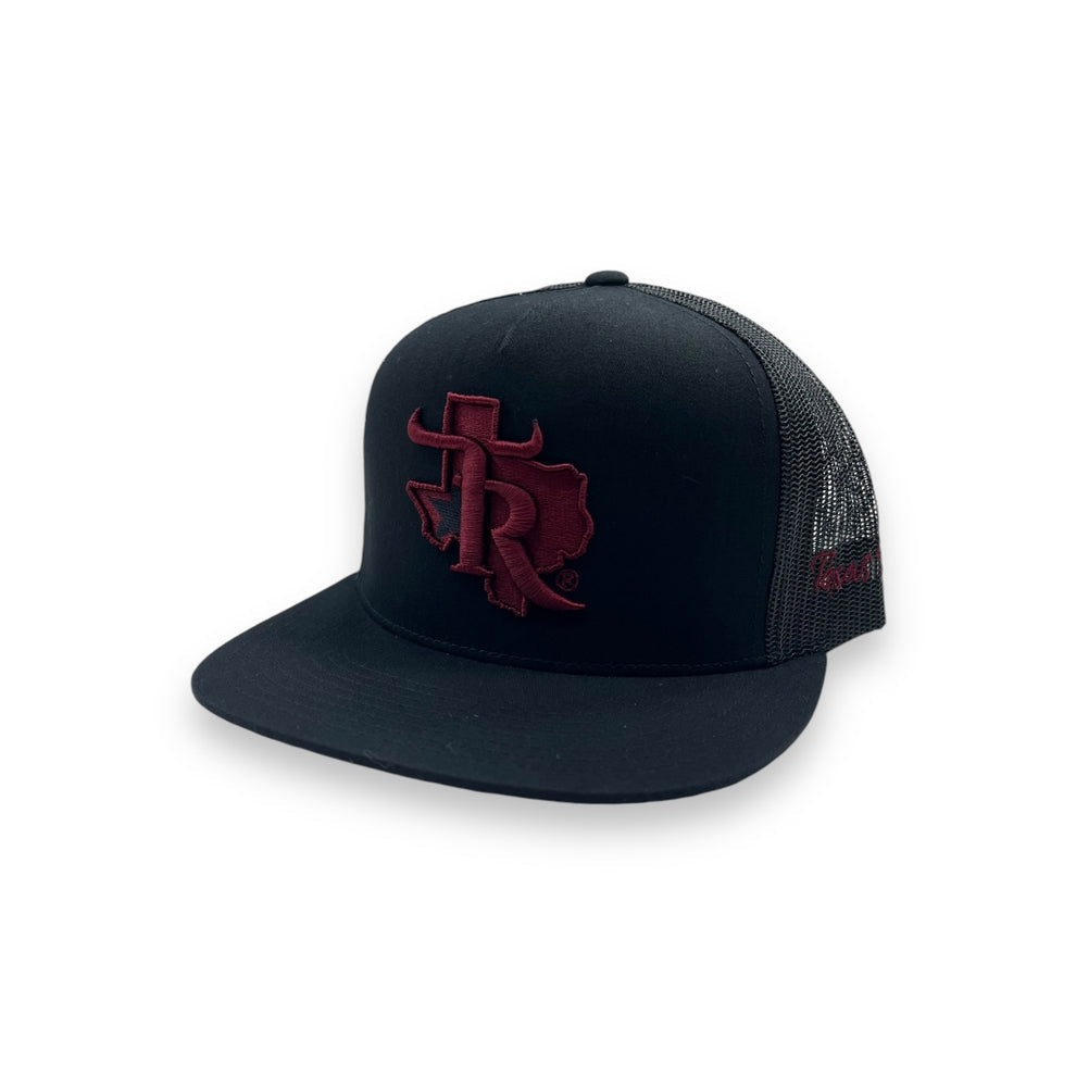 TEXAS RANCH BLACK AND RED CAP