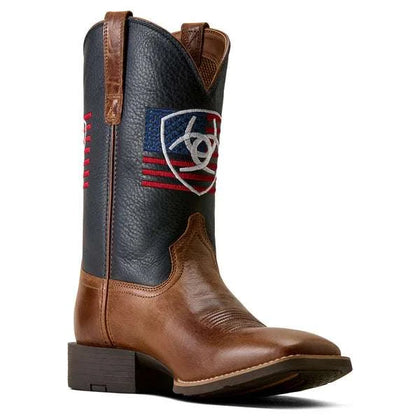 HOMBRE ARIAT SPORT FREEDOM TAN OSCURO/AZUL NOCTURNO 10080397
