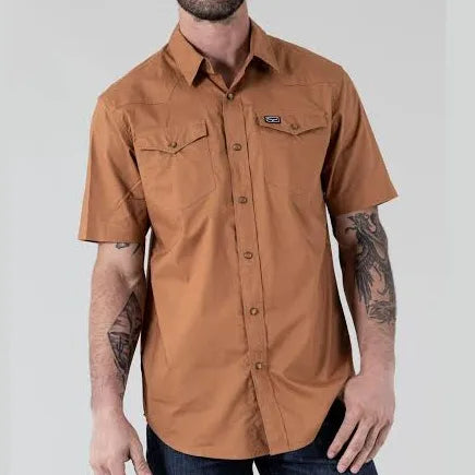 KIMES RANCH RIO SS BROWN SHIRT