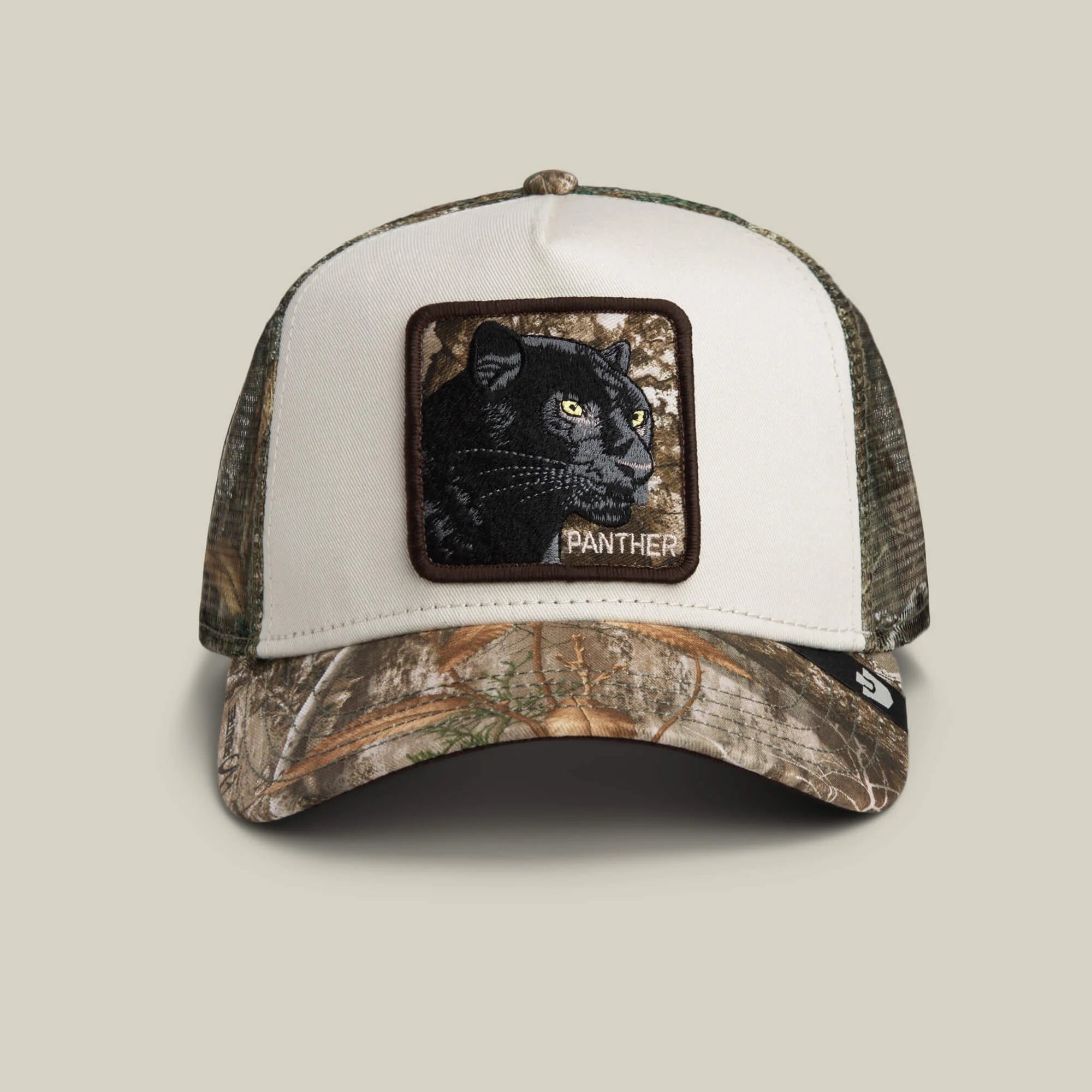GOORIN CAP - REAL TREE EDGE BLACK PANTHER