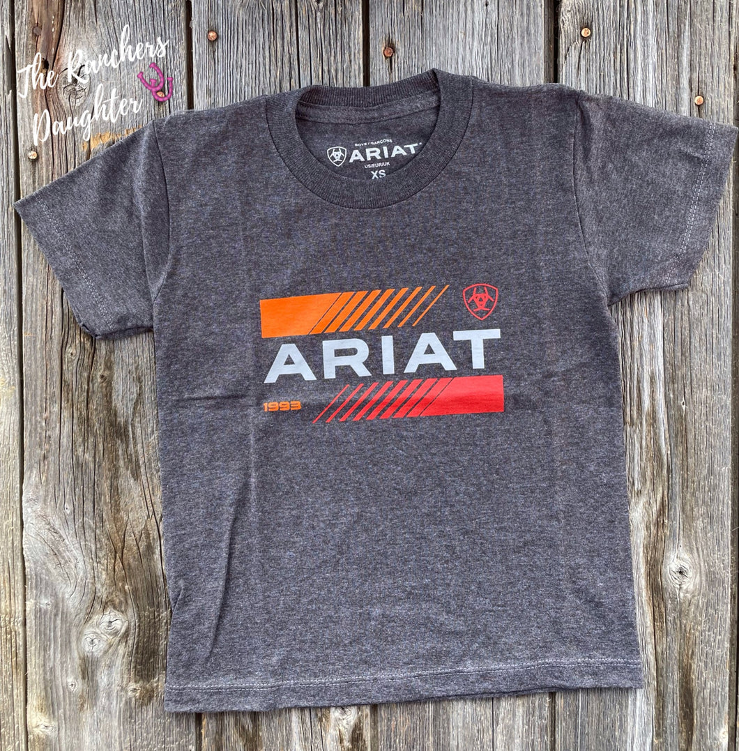 ARIAT OCTANE STACK SS/ CHARCOAL HEATHER- 10042807