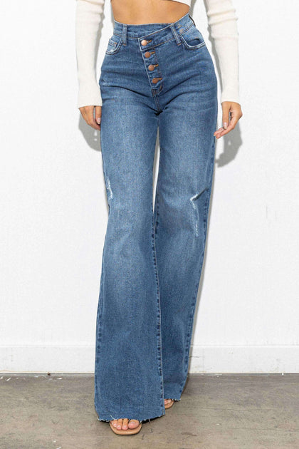 VIBRANT WOMENS PANTS BLUE EP5010