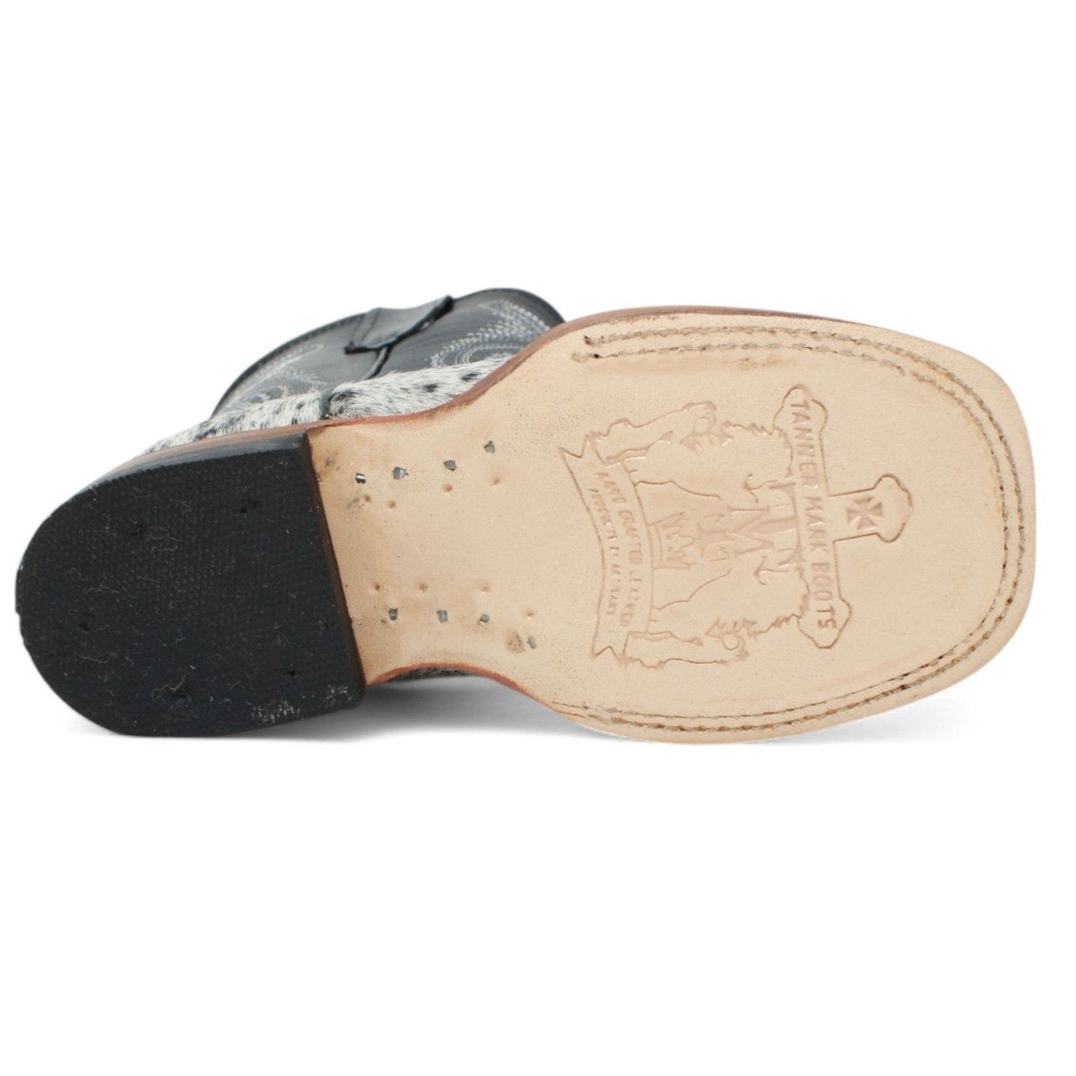 TANNER KIDS BLACK&WHITE HAIR  ON COWHIDE 300L - TMK205323