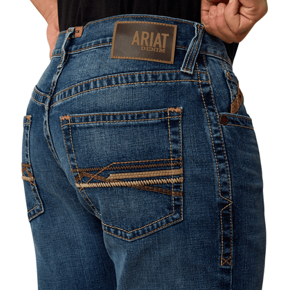 ARIAT MENS JEAN M4 RELAXED BOOT CUT- HEATH 10074800