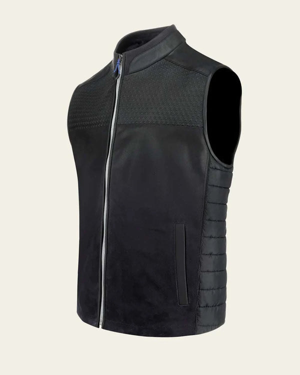 CUADRA CHALECO BORREGO MATNA NEGRO CIERRE MN NEGRO JC359